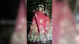 Innocent Looking Girl Spreading Her Tight Pussy For The Camera