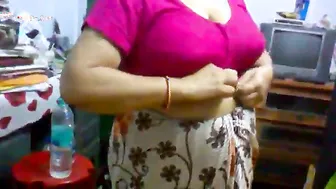 Mature Married Woman Changing Clothes And Flashing Everything