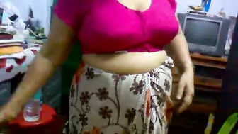 Mature Married Woman Changing Clothes And Flashing Everything