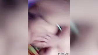 Curvy Babe Playing With Her Wet Pussy And Huge Tits In Bedroom