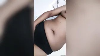 Indian College Girl Flashing Her Perky Boobs In Hostel Alone