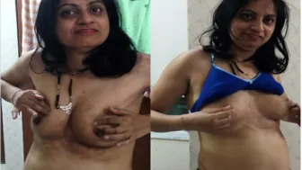 Hot Married Bhabhi Dancing Naked Showing Everything For Hubby