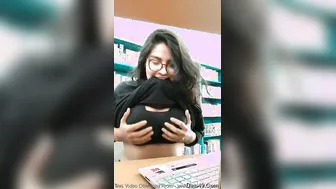 Horny Nri GF Showing Off Her Perfect Natural Tits