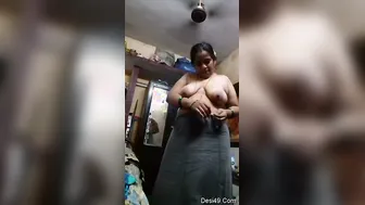 Married Bhabhi Caught Changing Revealing Her Body On Camera