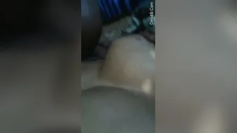 Horny Married Couple Making Out While He Sucks Her Big Tits