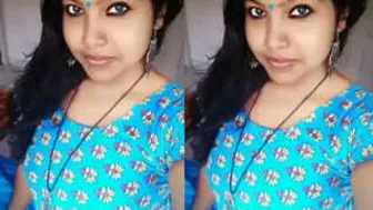 Busty GF Snapping Selfies Showing Off Curves At Home