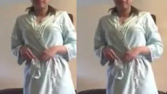 Young Nri Teen Doing Sexy Striptease On Webcam From Her Room