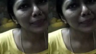 Indian GF Getting Her Boobs Squeezed By Boyfriend Hard