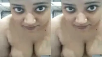 Naughty Bhabhi Masturbating And Moaning During Video Call Part 2