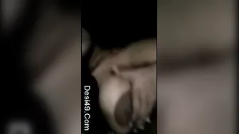 Indian GF Exposing Her Tits And Masturbating For Him