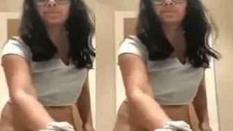 Naughty GF Teasing Me In Her Panties Before Sex