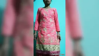 South Indian Milf Aunty Showing Me Her Big Natural Boobs