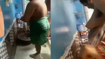 Wife Getting Filmed Secretly While Bathing In Our Bathroom Today