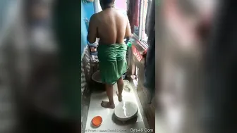 Wife Getting Filmed Secretly While Bathing In Our Bathroom Today