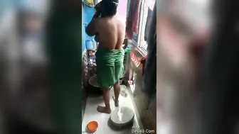 Wife Getting Filmed Secretly While Bathing In Our Bathroom Today