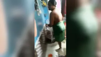 Wife Getting Filmed Secretly While Bathing In Our Bathroom Today