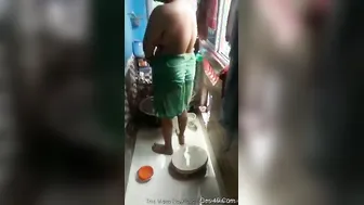 Wife Getting Filmed Secretly While Bathing In Our Bathroom Today