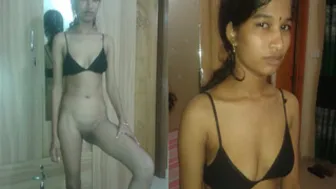 Desi Babe Teasing And Revealing Everything Just For Me At Home