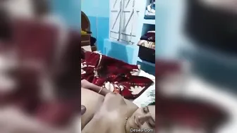 My GF Moaning While Her Lover Sucks On Her Perfect Boobs