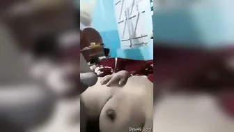 My GF Moaning While Her Lover Sucks On Her Perfect Boobs