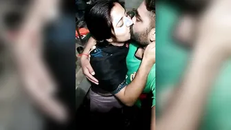Young Desi Couple Making Out Kissing Passionately In Their Room