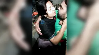 Young Desi Couple Making Out Kissing Passionately In Their Room