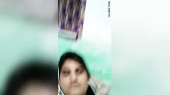 My Indian Babe Showing Off Her Massive Boobs And Thick Ass Alone