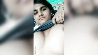 My Indian Babe Showing Off Her Massive Boobs And Thick Ass Alone