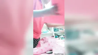 Desi Babe Changing Clothes After Shower Caught On Camera