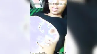 Desi GF Revealing Her Perky Tits For Boyfriend Now