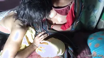 Sucking My Babes Perfect Tits During Our Late Night Session