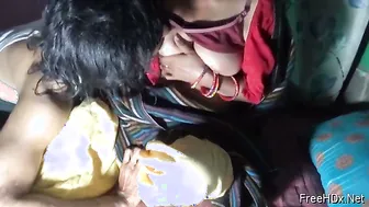 Sucking My Babes Perfect Tits During Our Late Night Session