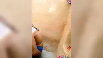 Village Girl Bathing Naked Filmed Secretly Through Window