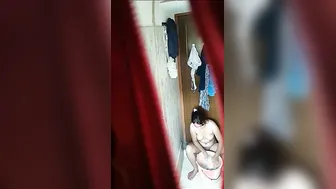 Married Bhabhi Bathing And Washing Clothes Caught On Camera