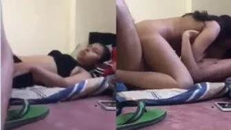 Desi GF Riding Me Hard In Her Bedroom After College