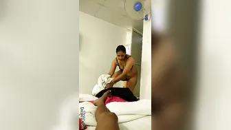 Tamil Married Woman Caught Undressing Through Bedroom Window