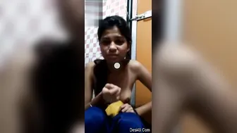 Cute Desi Girl Stripping Naked For Boyfriend On Video Call
