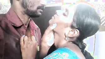 Tamil Boyfriend And GF Kissing Passionately At Home