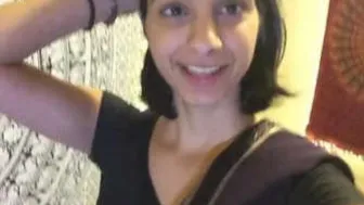 Nri Housewife Letting Me Grab And Squeeze Her Soft Boobs Hard