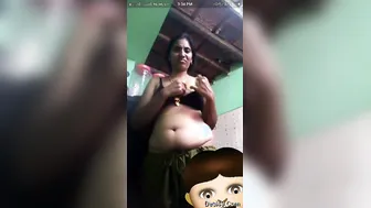Mallu Married Woman Flashing Her Big Boobs On Video Call Now