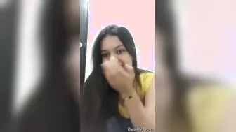 Hot Indian Babe Bending Over Exposing Her Thick Ass For Me