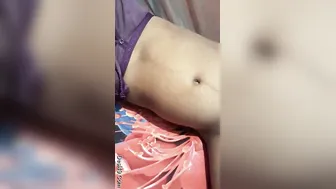 Married Woman From South Flashing Her Naked Boobs And Pussy