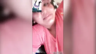 GF Showing Off Her Tits And Pussy During Video Call