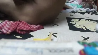 Bengali GF Giving Sloppy Wet Blowjob On Her Knees