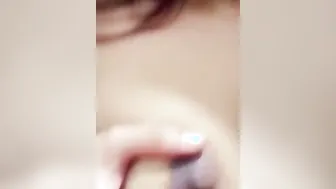 My GF Showing Off Her Perfect Boobs For Me On Video