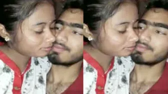 Desi Lovers Making Out And Groping Tits In Restaurant Corner