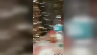 Desi Lovers Making Out And Groping Tits In Restaurant Corner