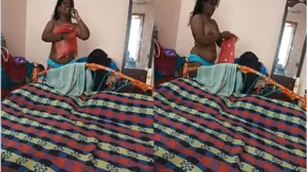 South Indian Bhabhi Letting Me Capture Her Beautiful Big Boobs