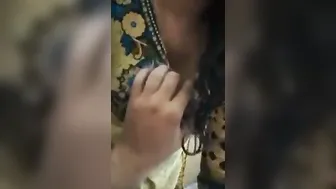 Bhabhi Letting Her Devar Squeeze Her Tits During Home Visit