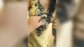 Bhabhi Letting Her Devar Squeeze Her Tits During Home Visit